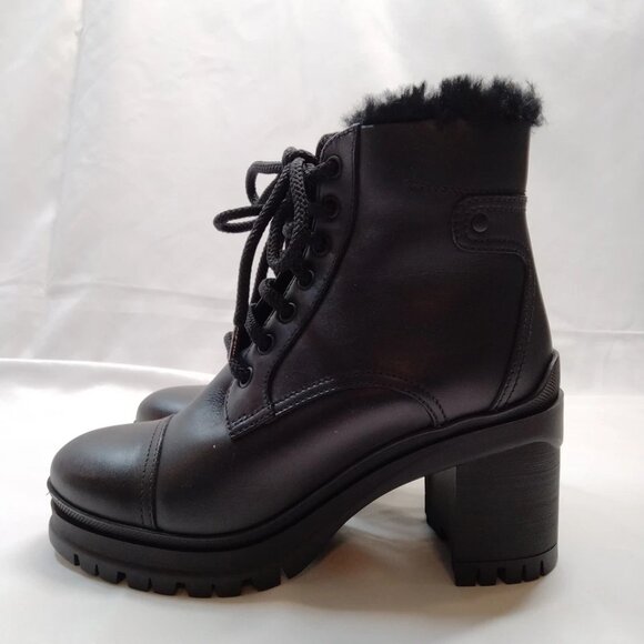 Prada Boots Women Black PVC 530-071425 - Picture 3 of 9